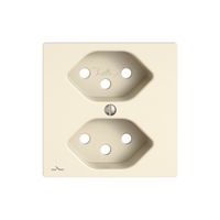 Montageset EDIZIO.liv SNAPFIX® für 2×T13 getrennt cr