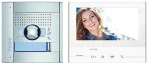 Kit citofono porta video Sfera New Allmetal+Classe 300