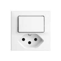 UP-Kombination 3/1P+T13 EDIZIOdue weiss 60×60×40mm