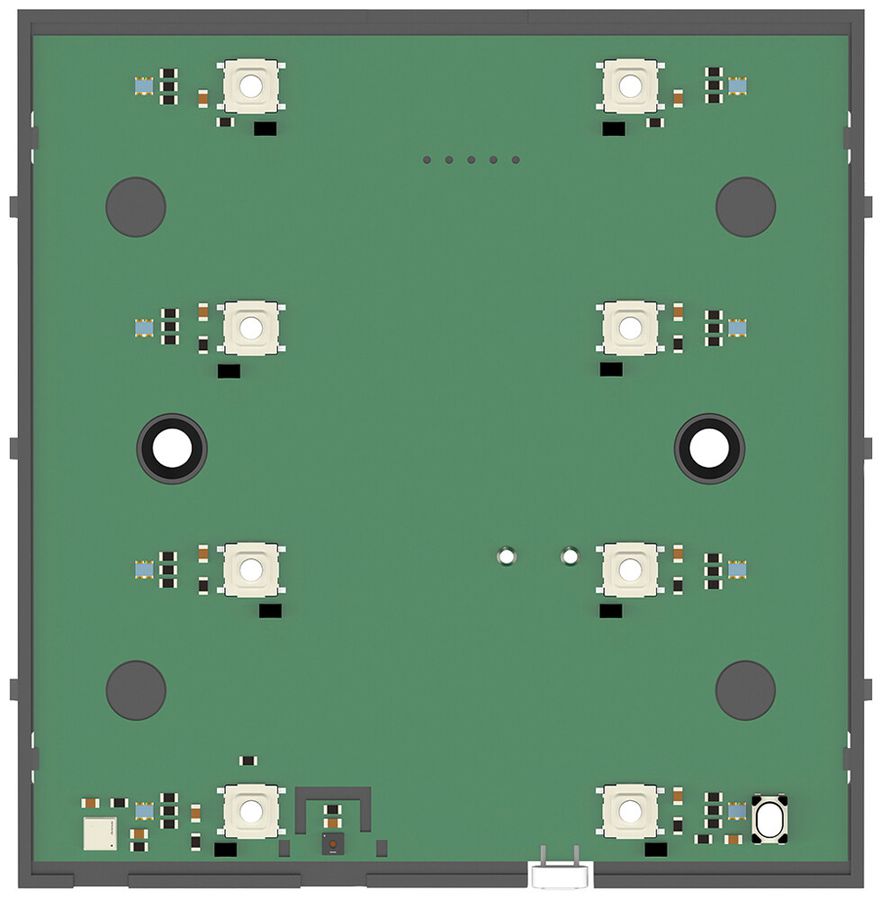 Tastsensor KNX Theben iONprime PB LED IP20 grün