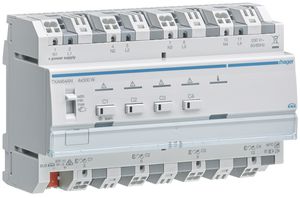 REG-Dimmaktor Hager TXA664AN KNX easy 4×300W 8TE