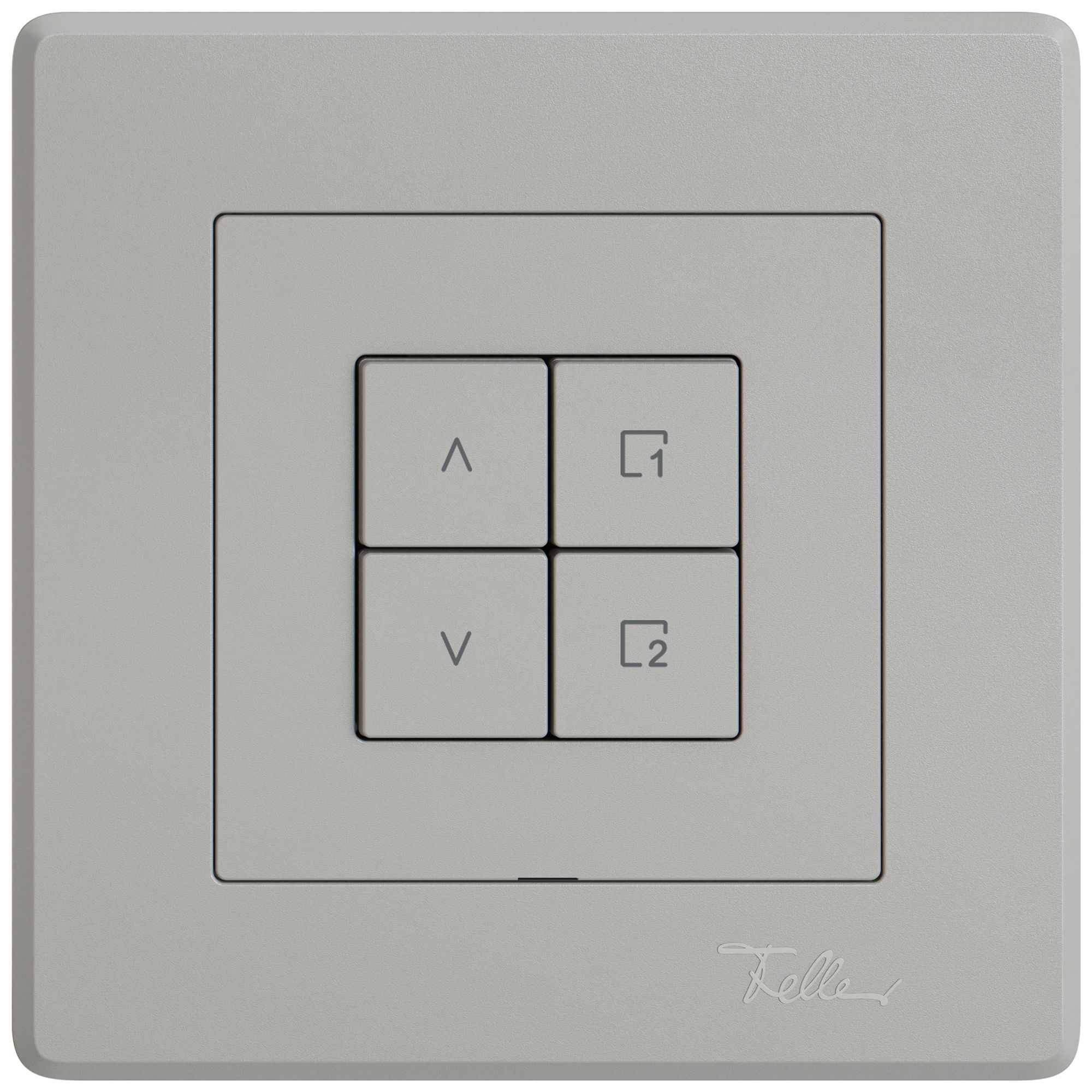 Station secondaire stores ENC EDIZIO.liv Wiser SNAPFIX® 1 scène 4 touches grc