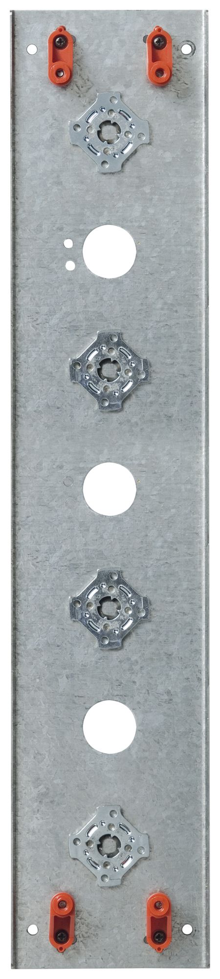 Montageplatte Siedle 4× 84×392×30mm