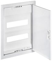 UP-Kleinverteiler Legrand Ekinoxe 2-reih 24TE Tür IP40 350×460×86mm