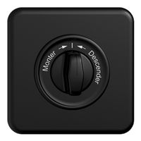 Kit frontale Monter->I<- Descendre STANDARDdue 90×90mm nero