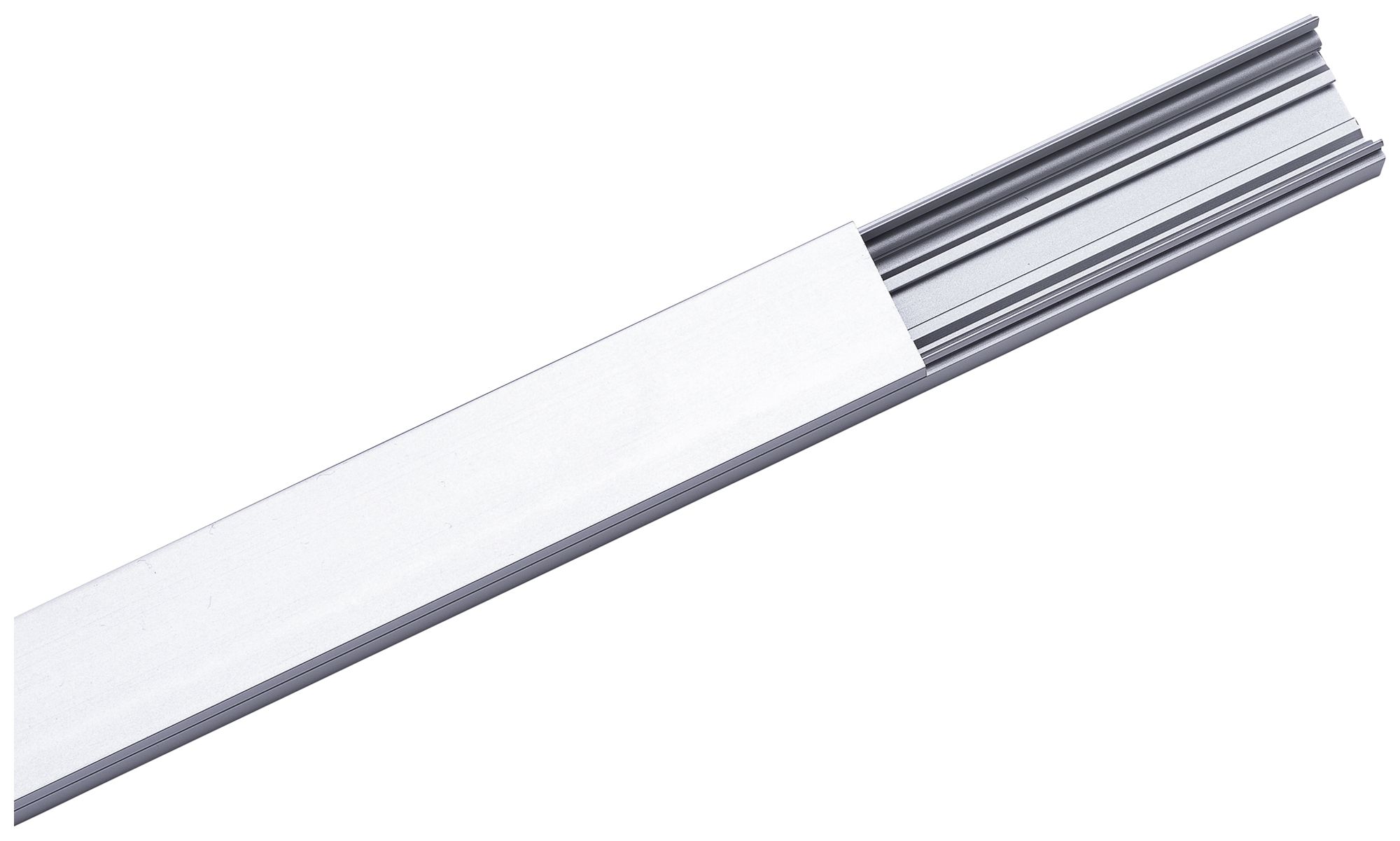 Canale d'installazione ELBRO 35×20mm, alluminio, l=2000mm, argento anodizzato