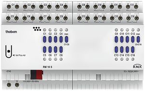 Actionneur-commutateur AMD KNX Theben RM 16 S, 16 fois