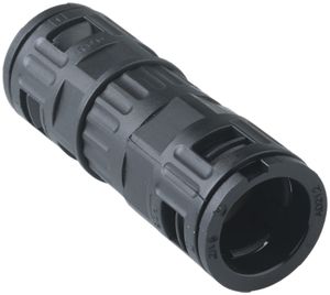 Jonction pour tuyaux AGRO 2×21.2mm noir, IP68