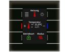 UP-Bediengerät KNX MDT BE-GT2TS.02S 6T/6B Display Temp.Glas schwarz