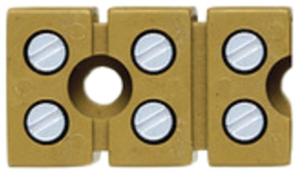 Klemmenleiste Weidmüller MK Schraubanschluss 2.5mm² 400V 24A 3L 26.5mm gelb
