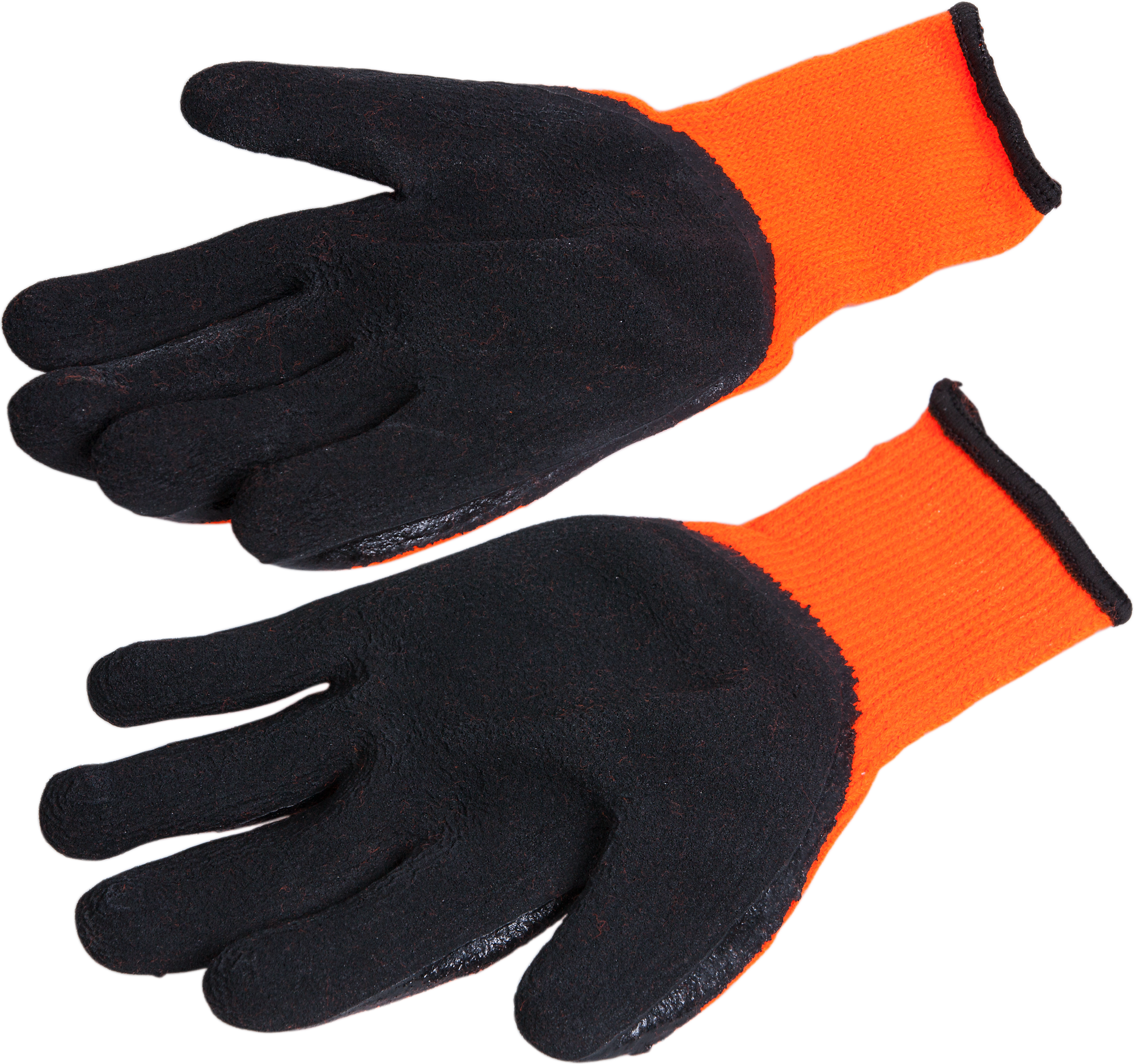 Arbeitshandschuhe orange, Grösse 9