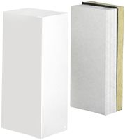 Endstück tehalit FWK 90 E60/E30 50×210mm, verkehrsweiss