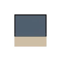 Frontabdeckung KNX Hager kallysto für RTR beige