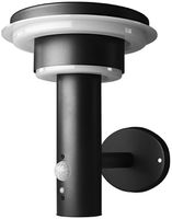 Lanterna LED LDV ENDURA STYLE Solar Sensor Wall Double Circle, 6W nero