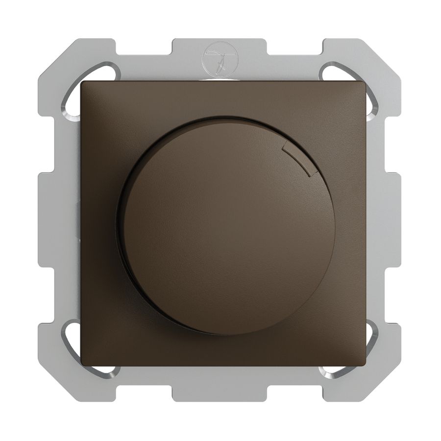 UP-DALI-2-Power-Drehgeber/Dimmer EDIZIOdue FM Tunable White coffee