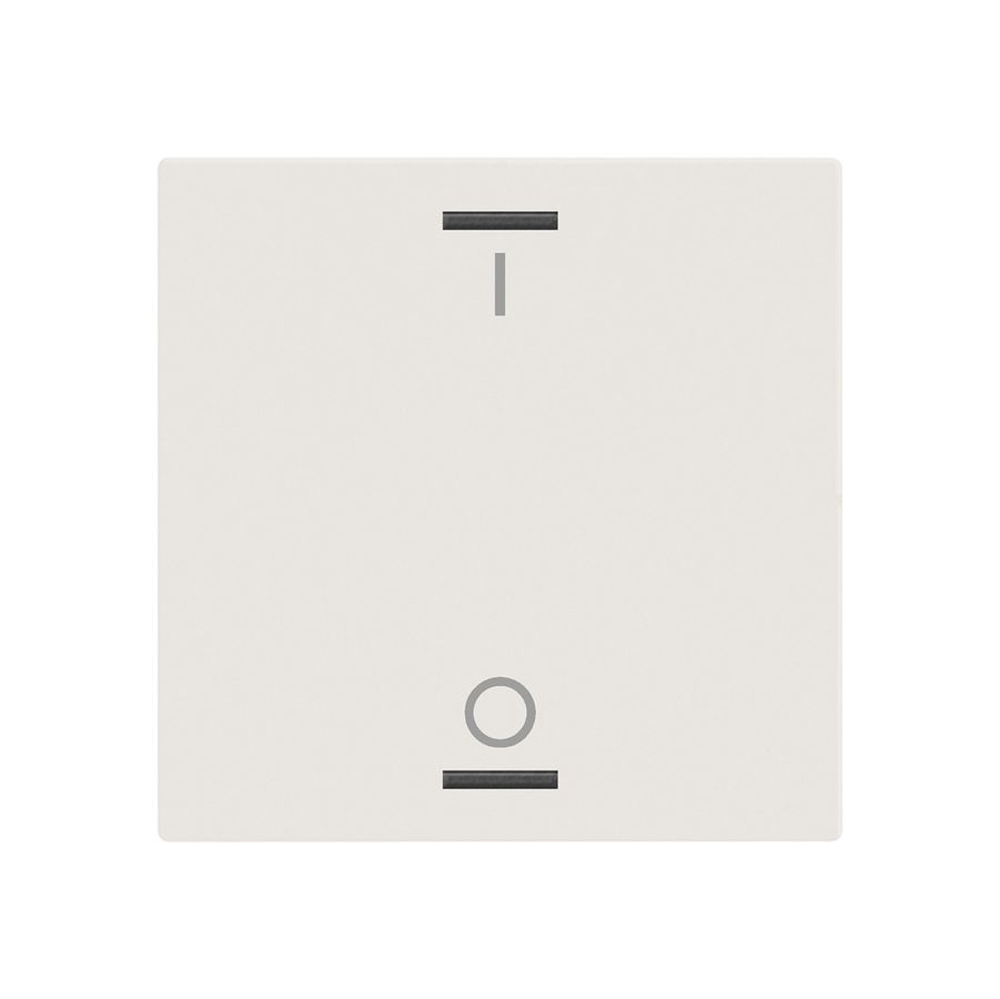 Bascule MDT BE-TAL60W111.B1 1t/2a p.touches tactiles blanc mat "I/O"
