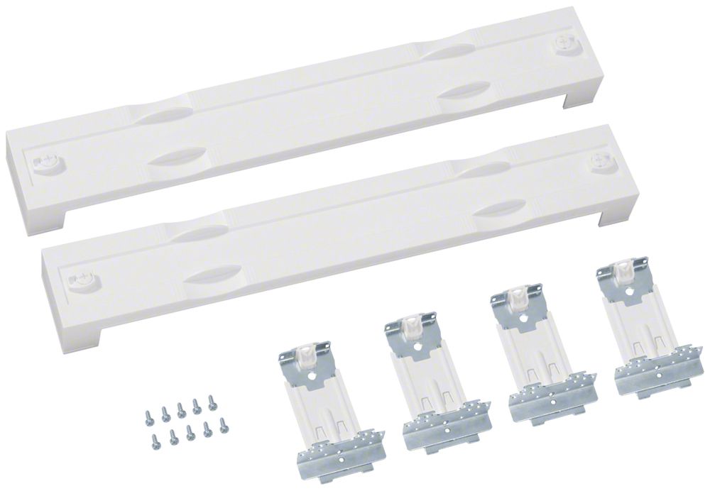 Kit Hager univers N 75×500mm vide 2 pièces avec bornes 50mm²