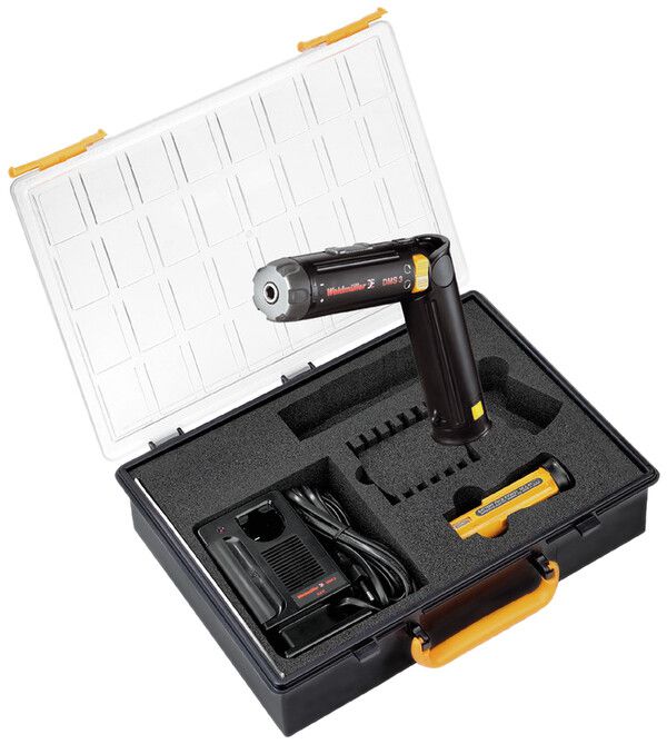 Cacciavite dinamometrico a accu Weidmüller DMS 3 SET 2 1/4" DIN 3126 Form E6.3