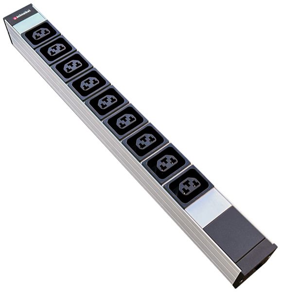 Prise multiple 19" PDU-Line 9×IEXC13/C19 3m CEE16 1UH noir