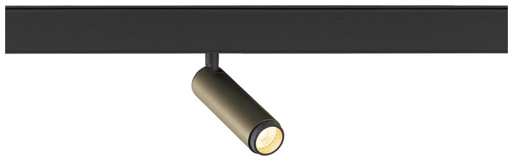 Spot LED SLV GRIP S 10W 620lm 930 29° DALI 48V AD 180×30×67mm bronzo