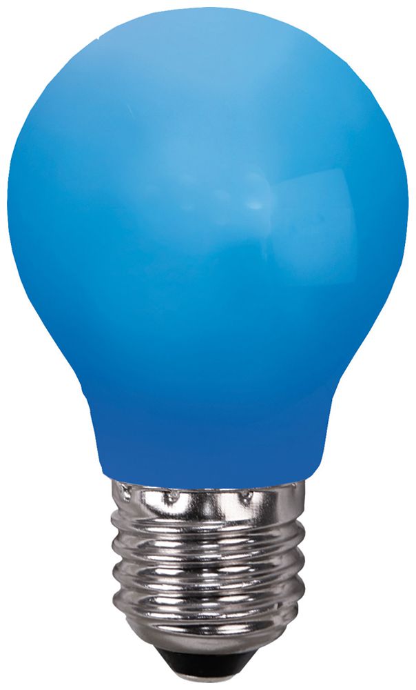 LED-Lampe M. Schönenberger E27 0.9W 6lm 96mm A55 opal blau