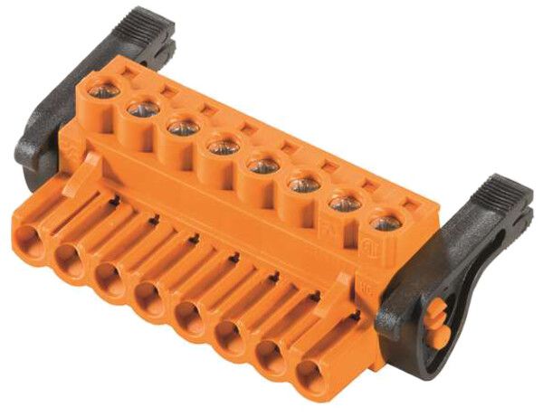 Buchsenstecker Weidmüller BLZP Löseriegel 5.08mm 10L verzinnt orange