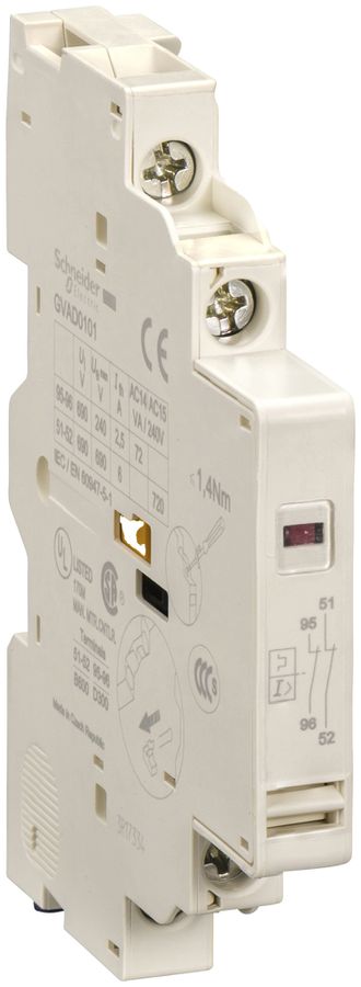 REG-Hilfsschalter GVAD1010 1S+1S TeSys