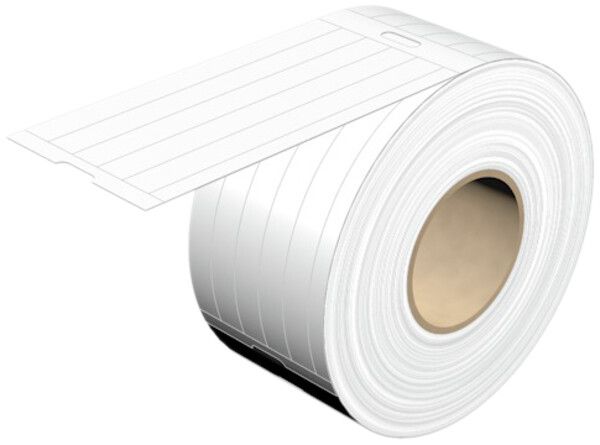 Etikette Weidmüller THM UR20 90×8mm Vinylfilm weiss