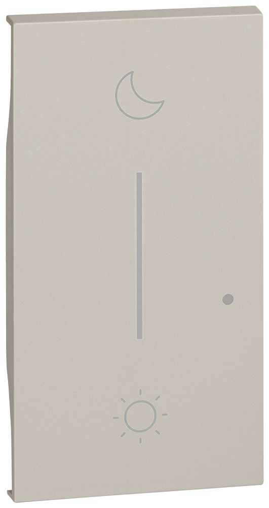 Cache Living Now 2 modules pour poussoir de scène radio jour/nuit sand