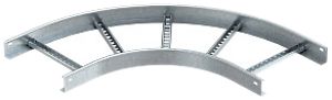Bogen 90° horizontal Bettermann 60×200mm für Kabelleiter bandverzinkt