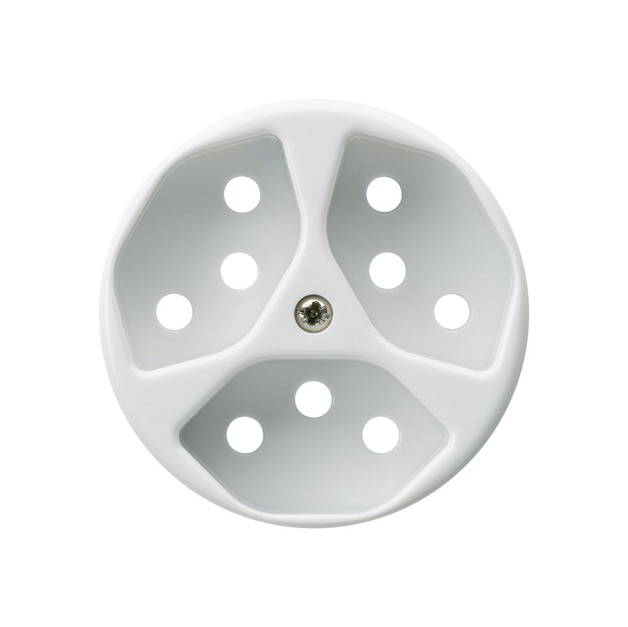 Frontscheibe basico 3×Typ 13 weiss