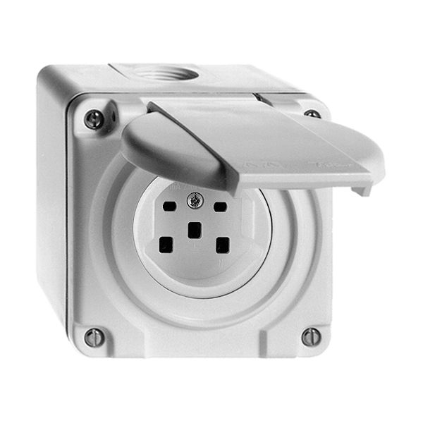 AP-Steckdose FH NAP T25 weiss