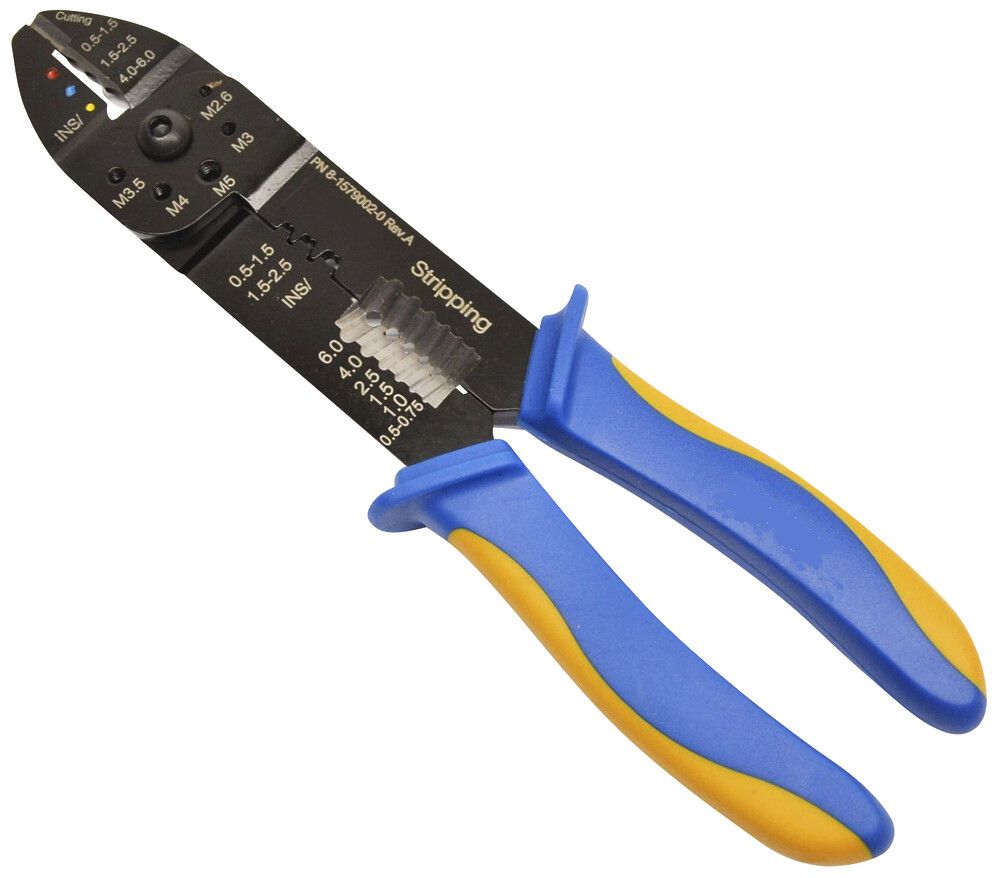 Pince à sertir SUPER CHAMP III, 0.5…6mm², 240mm