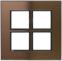 Telaio di copertura ATO 2×2 modulo, pink champagne brushed