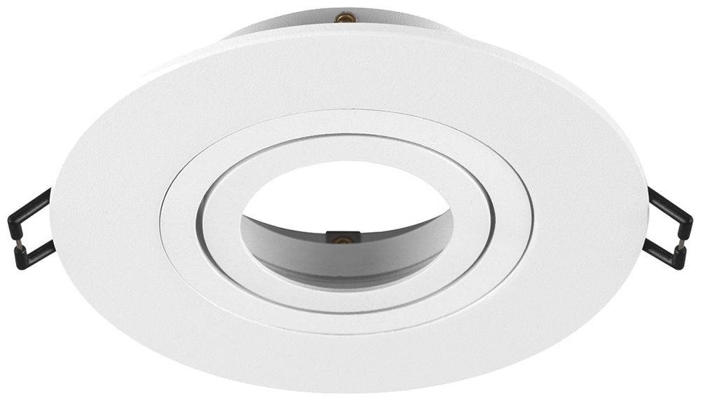 Cadre d'encastrement SLV NEW TRIA 75 aluminium Ø110×26mm blanc