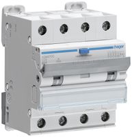 FI/LS-Schalter Hager RCBO 4P 400V Charakteristik C 20A 0.03A Typ A 6kA 4TE