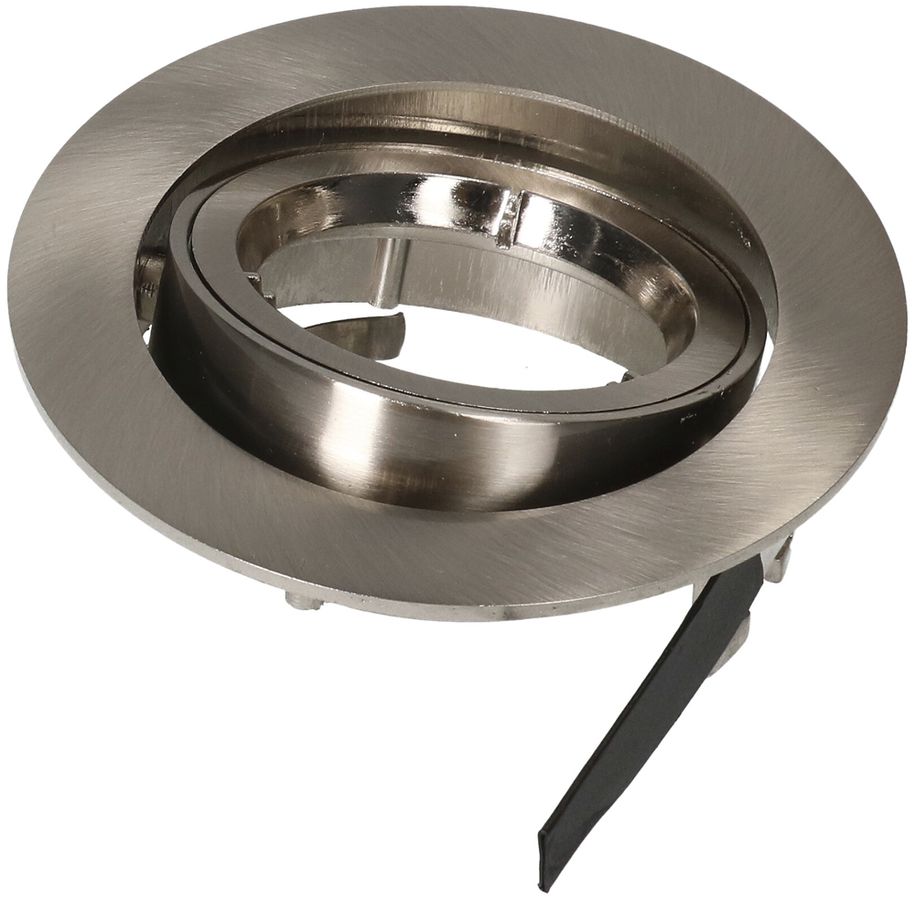 EB-Spot MAX HAURI maxLUCE GU10 50W Loch-Ø80mm mit Blattfedern chrom