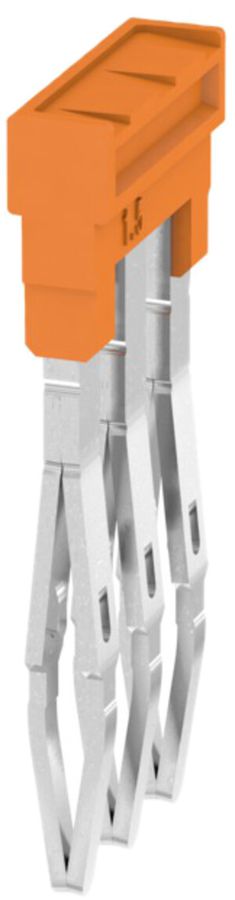 Querverbinder Weidmüller ZQV 1.5N/3 gesteckt 3L 3.5mm isoliert 17.5A orange