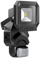 LED-Strahler ESYLUX AFL SUN, 10W 3000K 800lm 133×75×210mm IP65, schwarz