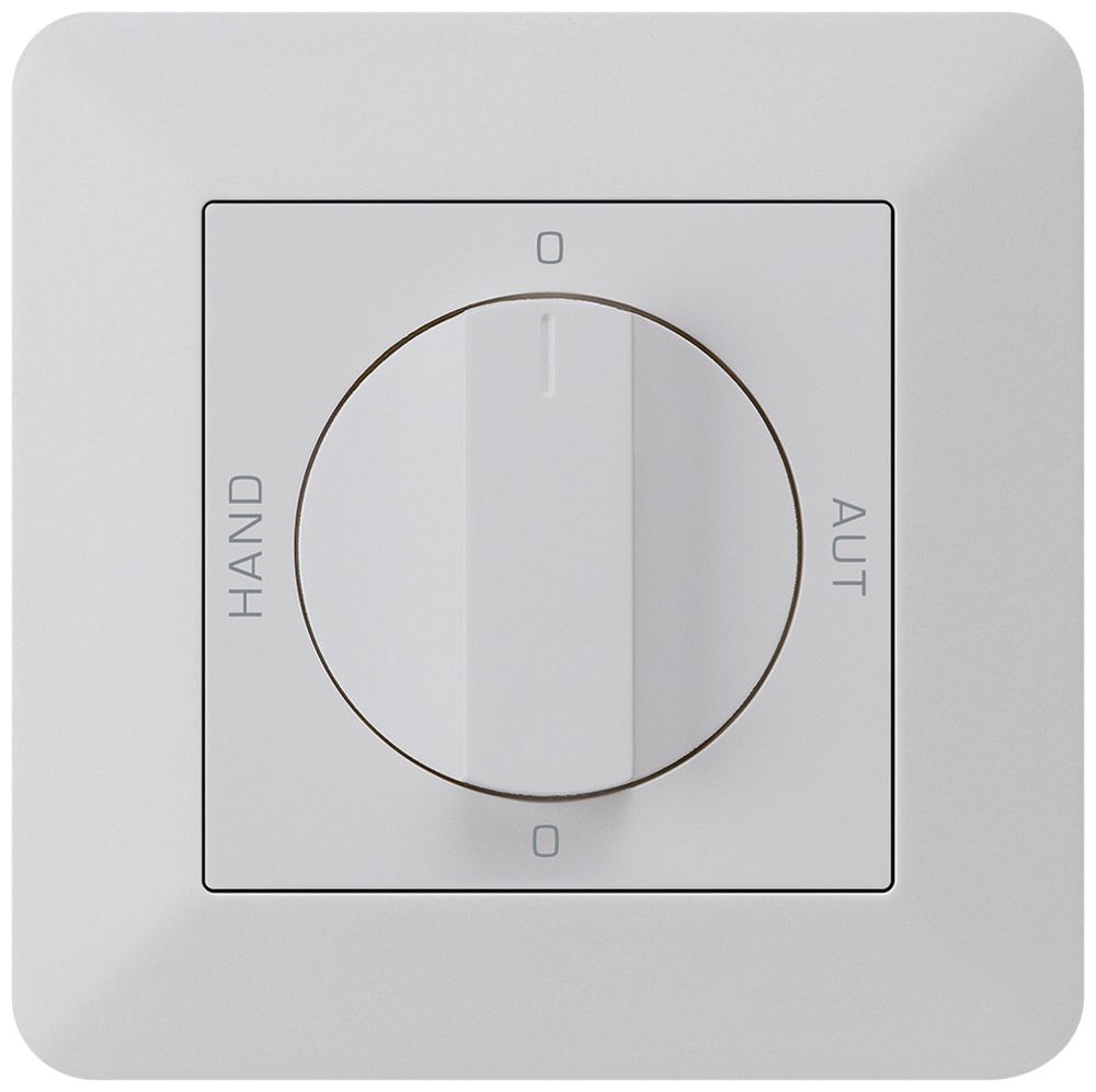 UP-Drehschalter 0-Hand-0-Aut. kallysto.trend 2/1L hellgrau mit Drehgriff