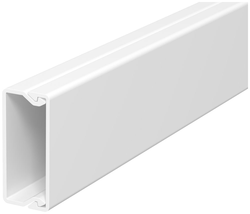 Canal d'installation Bettermann WDK 40×17.5×2000mm PVC blanc pur