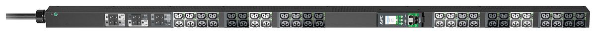 Presa multipla APC NetShelter 55×1780×75mm 24×C13 24×C19 Switch 22.1kW 400V 32A