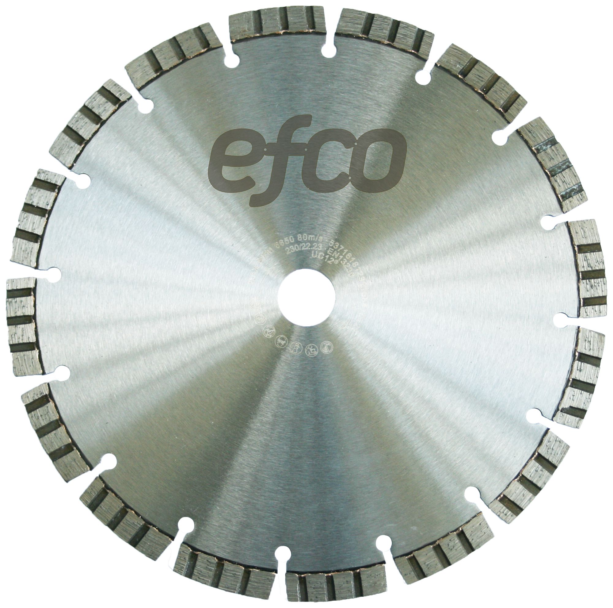 Disco diamantato da taglio EFCO DTS 125-U Ø125×2.3×10×22.2mm