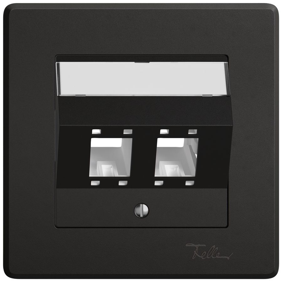 UP-Montageset EDIZIO.liv SNAPFIX® für freenet Kat.5e/6 Adapter 2× sz