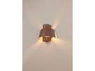Applique SLV PHOTONI E27 1×0…13W IP55 125×250mm ruggine