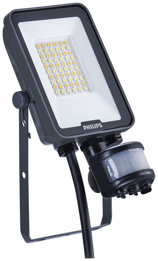 LED-Strahler Philips Ledinaire PIR SEN 20W 2400lm 830/840/865 IP65 110° 181×97