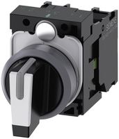 Contatto a manetta Siemens SIRIUS ACT supporto 2Ch I>O<II anello frontale met.