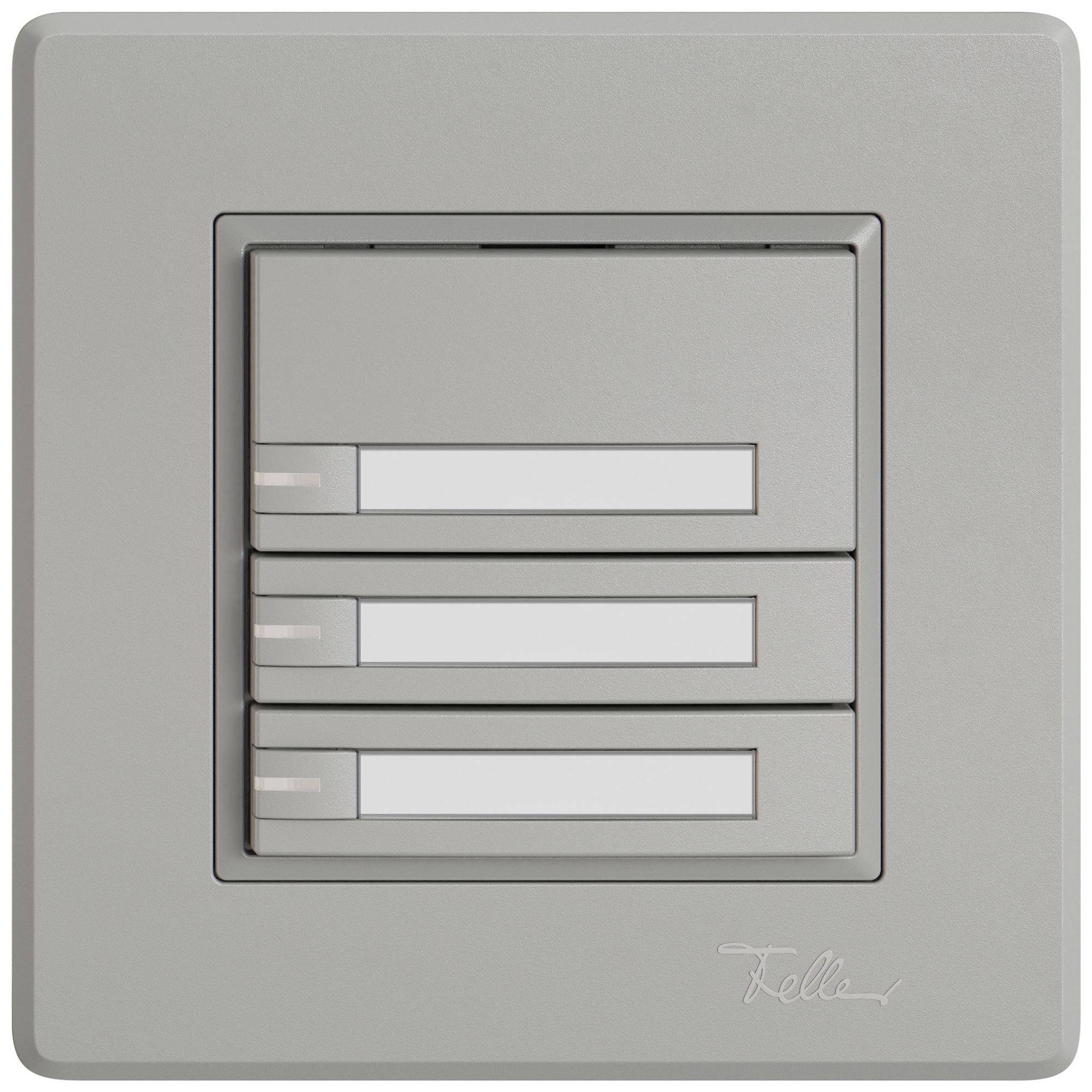 UP-Universaltaster EDIZIO.liv UNI SNAPFIX® m.LED RGB 3× 1-Tbed.Pap.hgu