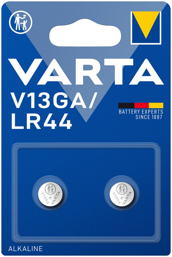 Knopfzelle Alkali VARTA Electronics V13GA 1.5V Blister à 2 Stück