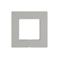 Frontplatte EDIZIO.liv Wiser 60×60mm hellgrau